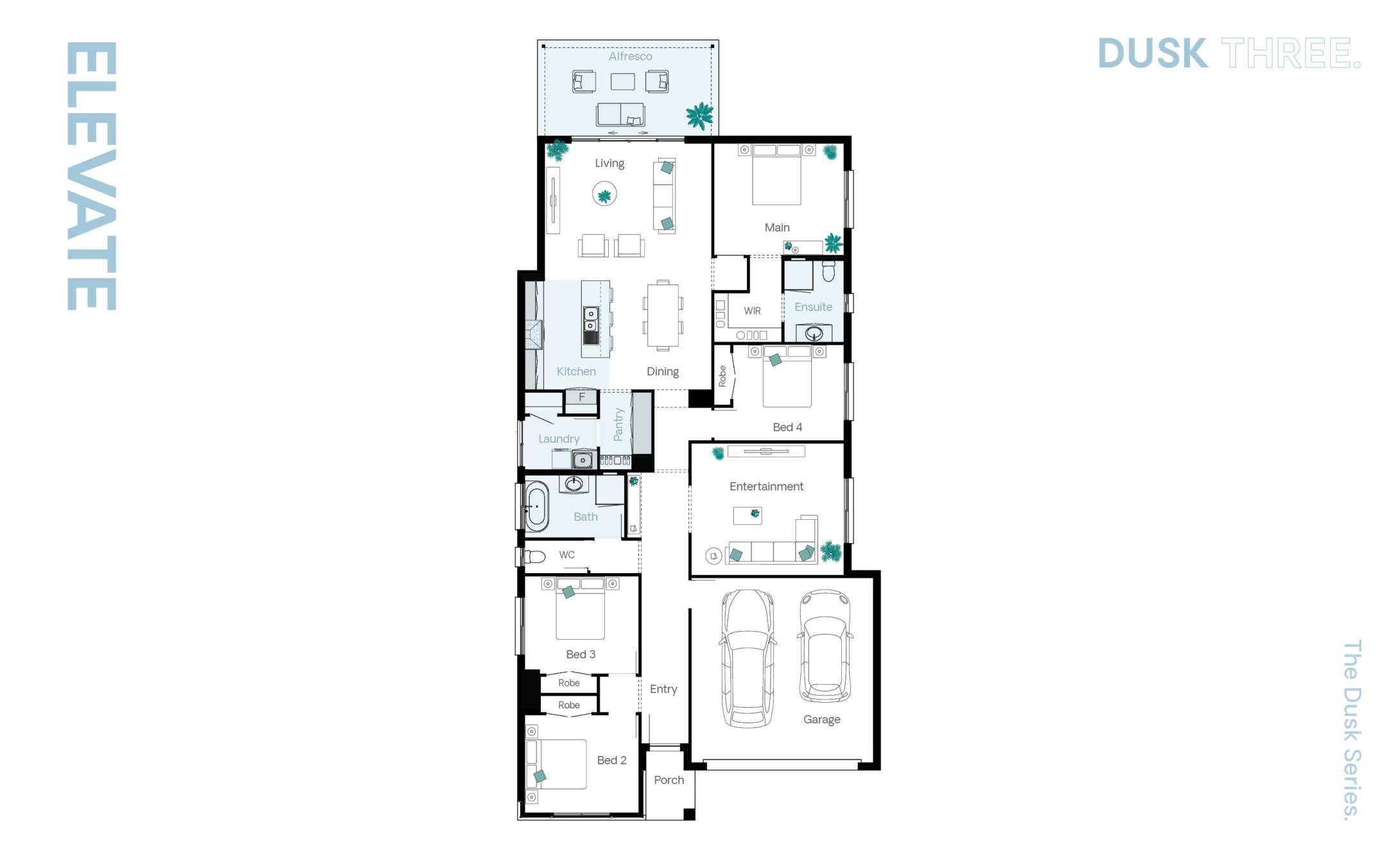 Dusk Four A NOW by Weeks Home Design Weeks Homes